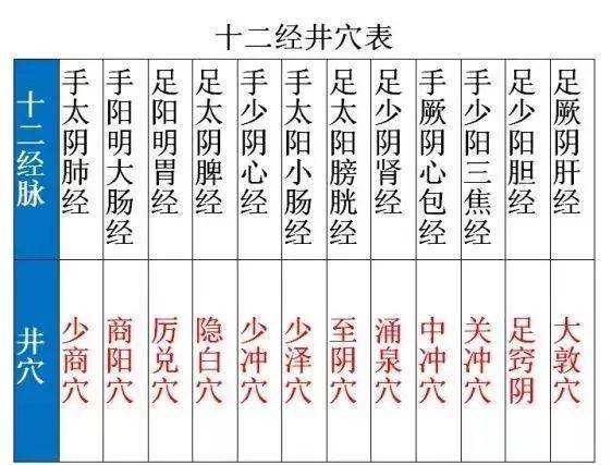 人体健康的常用穴位及作用