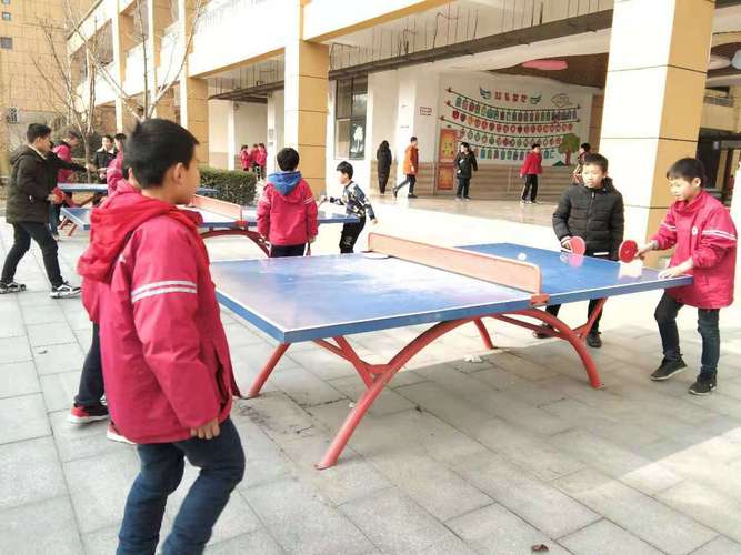 学校体育活动：跳绳与乒乓球
