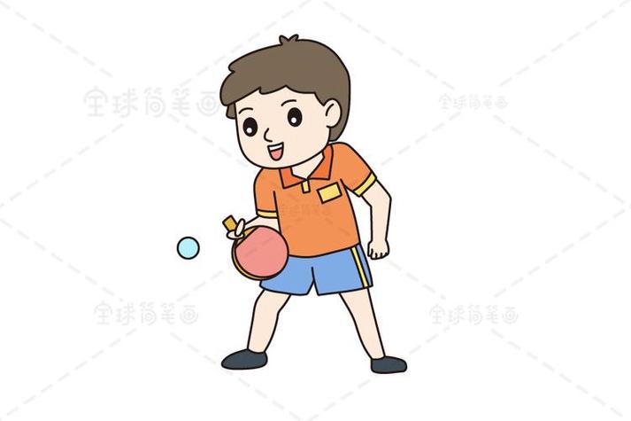 用乒乓球作画
