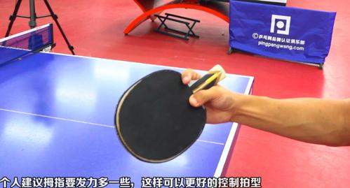 乒乓球直拍介绍