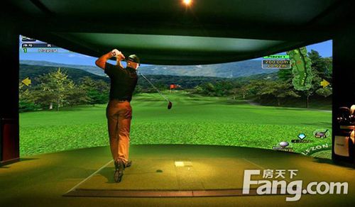 室内高尔夫球照片欣赏