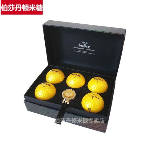 实心黄金高尔夫球