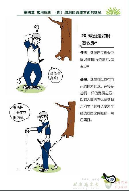 高尔夫球规则解析