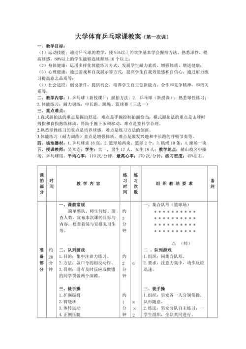 乒乓球左手基本功