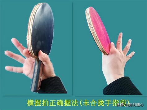 乒乓球长胶横板握法视频