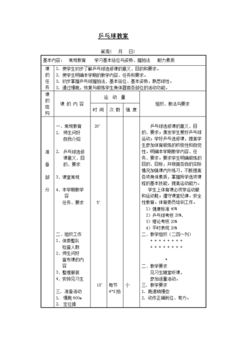 乒乓球反手教学视频1