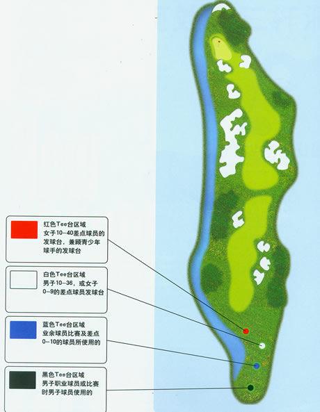 高尔夫球杆击球点