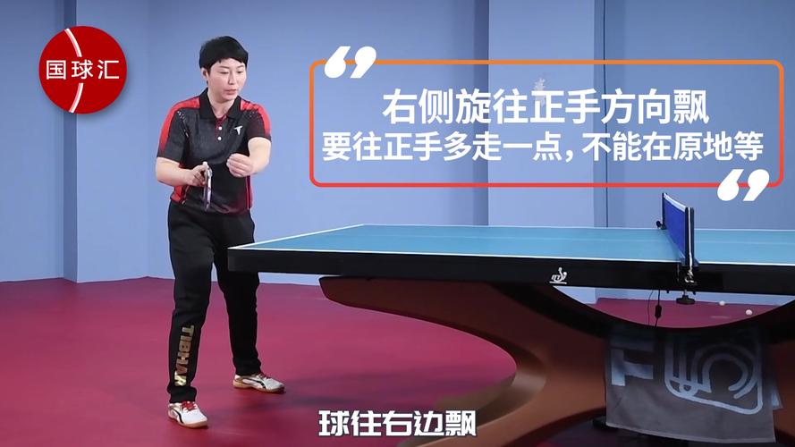乒乓球中的回旋球怎么发教学视频