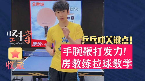 乒乓球拉球教程