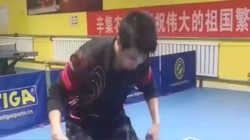 乒乓球横拍方法