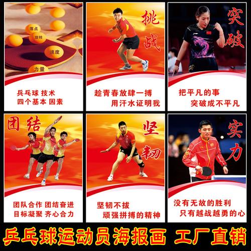 乒乓球比赛经典口号
