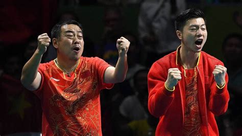 奥运会乒乓球中国包揽前三名