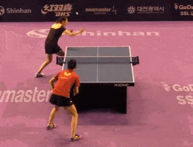 乒乓球打到对手桌子外面死球