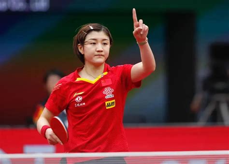 说中国乒乓球一般的日本女选手