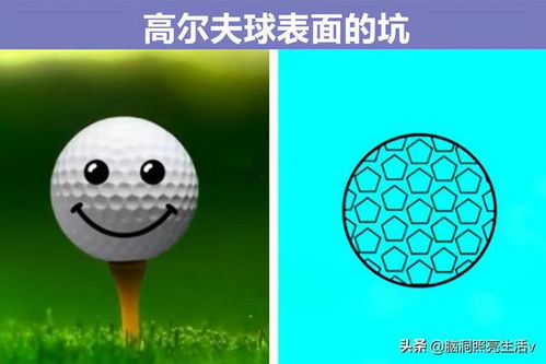 高尔夫球是什么样子的图片