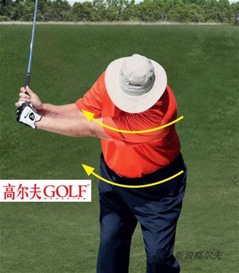 高尔夫转胯训练方法