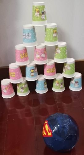 乒乓球加纸杯能做什么手工品
