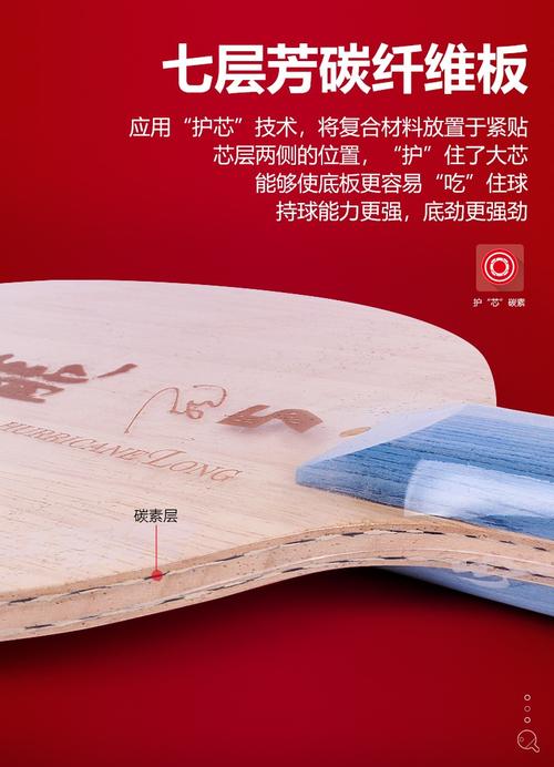 神龙木乒乓球拍底板
