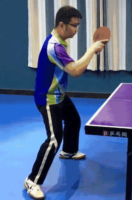 乒乓球的正手