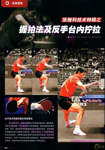 乒乓球张继科动作分析