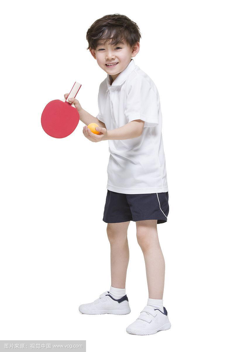 小孩玩乒乓球用什么球拍