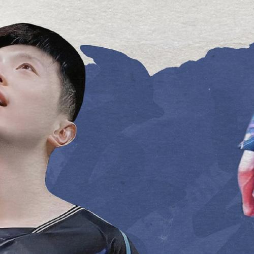 韩国应援乒乓球队员