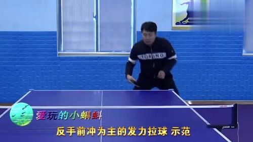 乒乓球拉球效果图