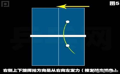 乒乓球飘球打法图解