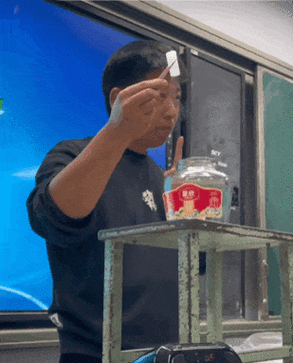 乒乓球的实验中的作用是什么