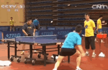 在乒乓球比赛中什么是阻挡