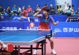 中国乒乓球直板选手