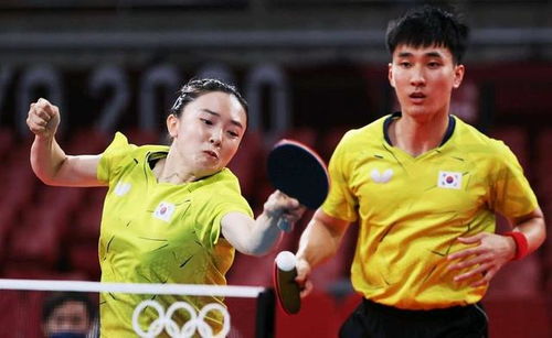 乒乓球混双怎么站位