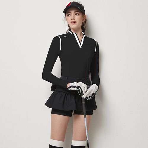 高尔夫球女装真实图片