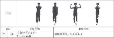 大众健美操结束动作图片