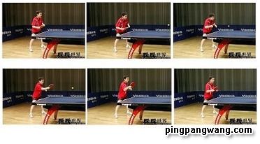乒乓球直板入门基础动作图片