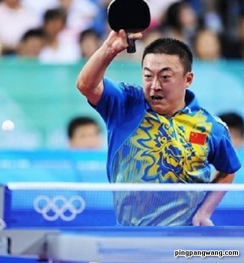 乒乓球拍大刀握法