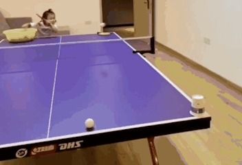 乒乓球如何精准扣球