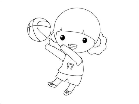 打棒球简笔画