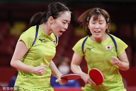 日本漂亮的乒乓球女选手