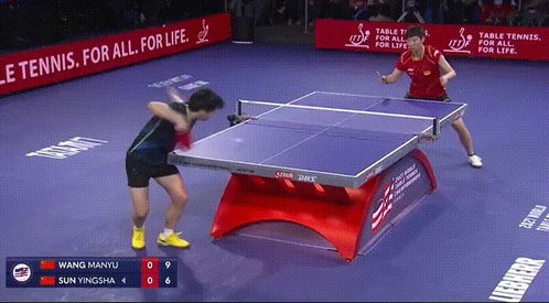 双人乒乓球怎么打