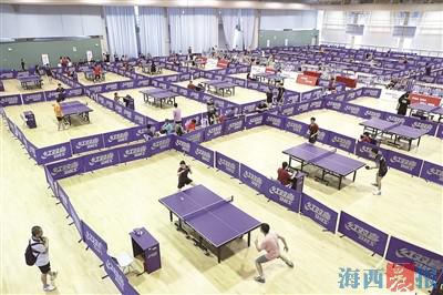 乒乓球活动厦门有哪些地方参加